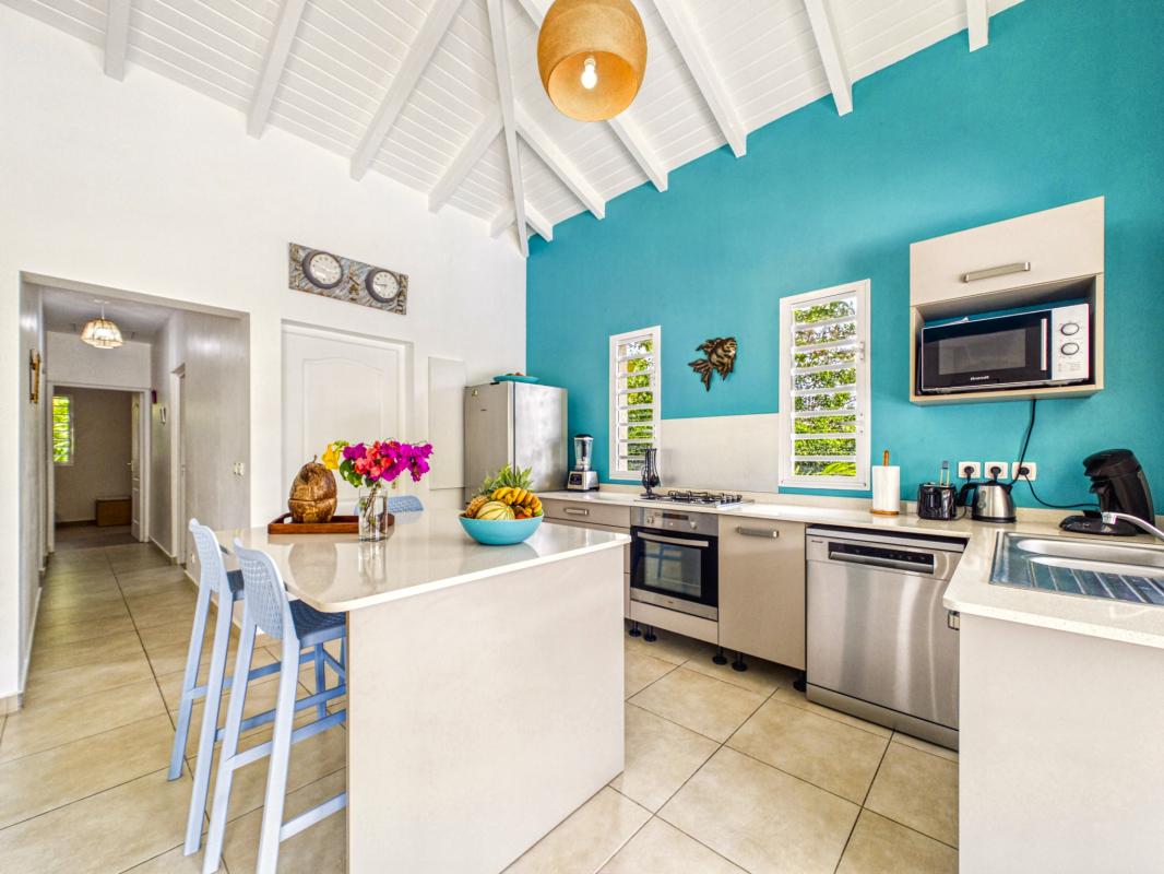 13.Location villa piscine proche plage Saint François Guadeloupe